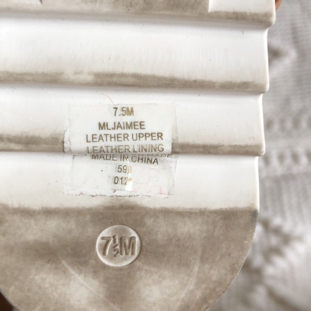 Marc Fisher Ltd Jaimee Tan Leather Double Braided… - image 8